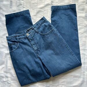 Simon Chang Vintage Straight Leg Denim Jeans